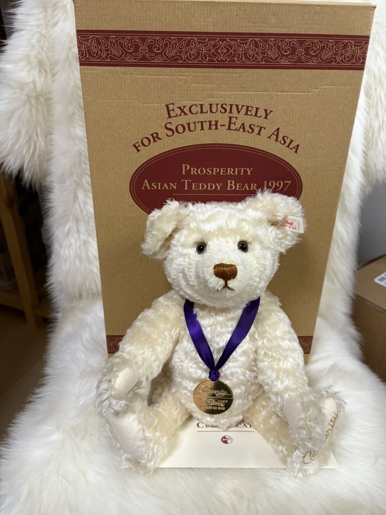 STEIFF PROSPERITY TEDDY BEAR 35cm アジアンベア Tang Dynasty